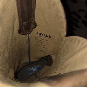 Shyanne Brown Leather Boots